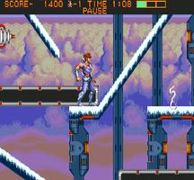 Strider sur Sega Megadrive